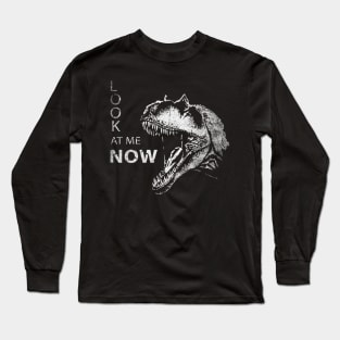 Allosaurus Roarind Dinosaur Vintage Long Sleeve T-Shirt